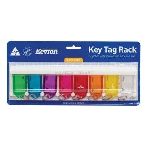 image of Kevron Standard Key Tags Assorted Pack of 8 ID6TRL