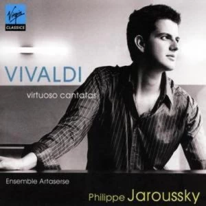 image of Virtuoso Cantatas Jaroussky by Antonio Vivaldi CD Album