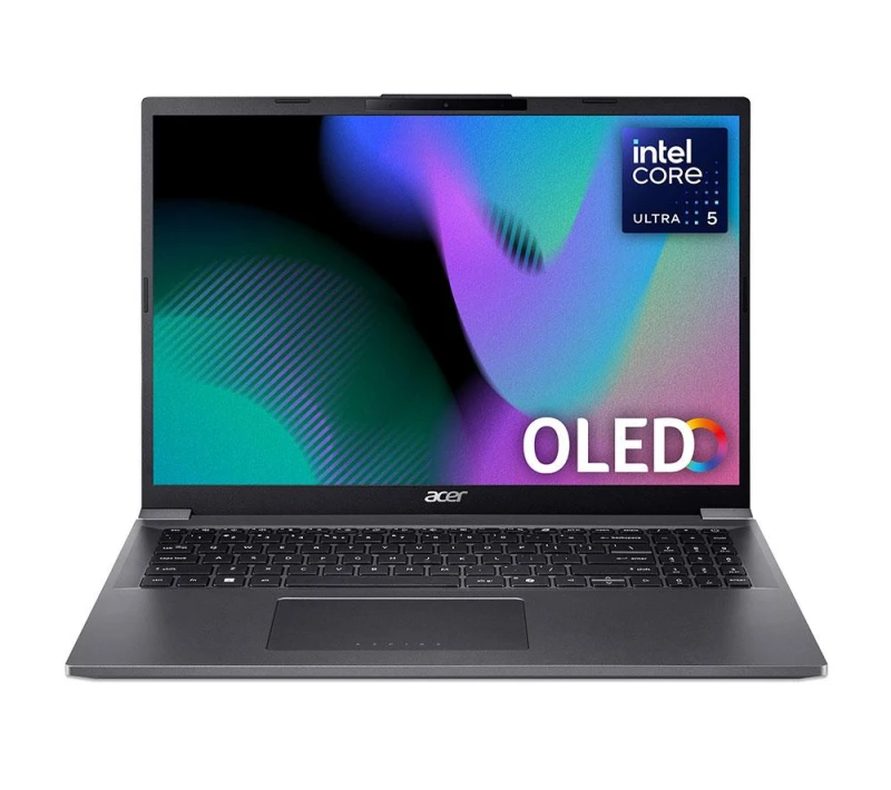 Image of Acer Aspire 16 16" Laptop - Intel Core Ultra 5, 512GB SSD, Grey, Silver/Grey 4711121883088