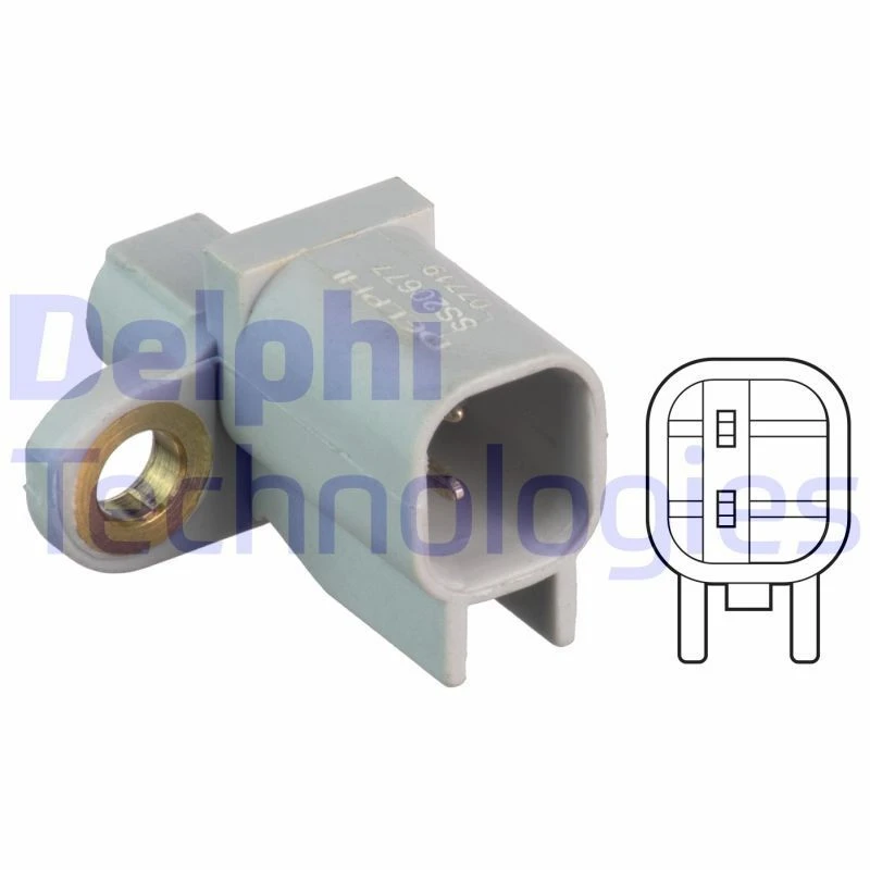 Image of DELPHI ABS sensor DELPHI SS20677