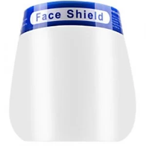 image of CLICK MEDICAL Protective Face Shield Plastic Pack of 10