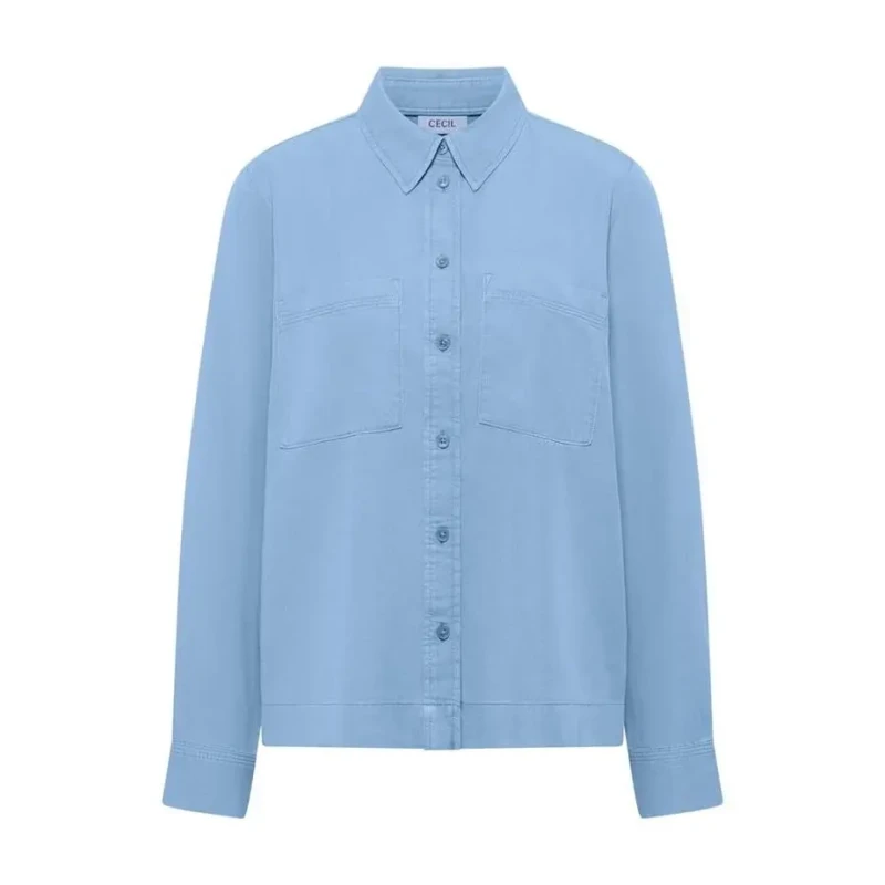 Image of cecil Long sleeve blouse For Her Cecil Bleu Female M