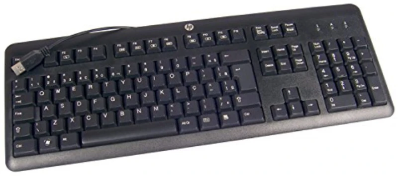 Image of HP 672647-L33 keyboard Office USB QWERTY US International Black