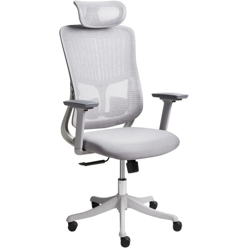 Image of Beliani Office Chair Partner Grey