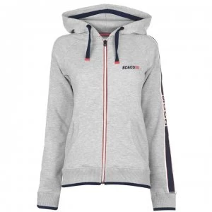 image of SoulCal Deluxe Sleeve Tape Hoodie - Grey Marl