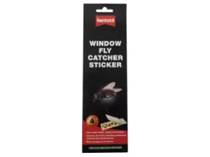 Image of Rentokil RKLFW40 Window Fly Catcher Stickers (Pack 4)