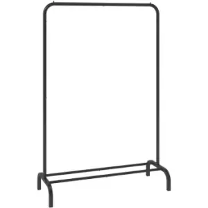Image of VEVOR Clothes Rack, Heavy Duty Clothing Garment Rack with Hanging Rod and Bottom Storage Area, Clothing Rack for Bedroom Guest Room