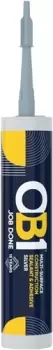 OB1 290ml Multi Surface Construction Sealant & Adhesive, Silver