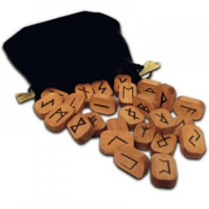 Image of Wooden Runes Bookshelf Edition by Laura Tuan