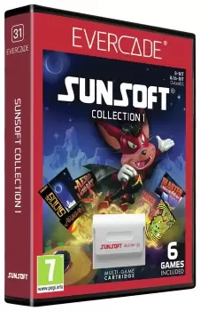 image of Evercade Cartridge 31: Sunsoft Collection 1