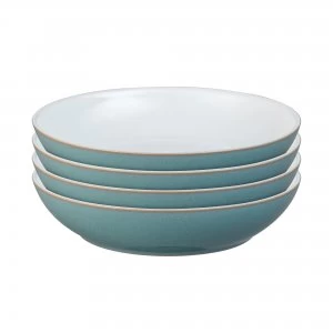 Image of Azure 4 Piece Pasta Bowl Set