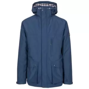 Image of Trespass Mens Vauxelly Waterproof Jacket (XS) (Navy)