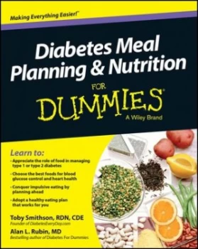 Image of Diabetes Meal Planning and Nutrition for Dummies by Toby Smithson Paperback