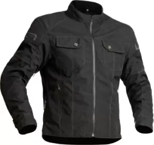 image of Lindstrands Lugnet Waterproof Motorcycle Textile Jacket, black, Size 48, black, Size 48