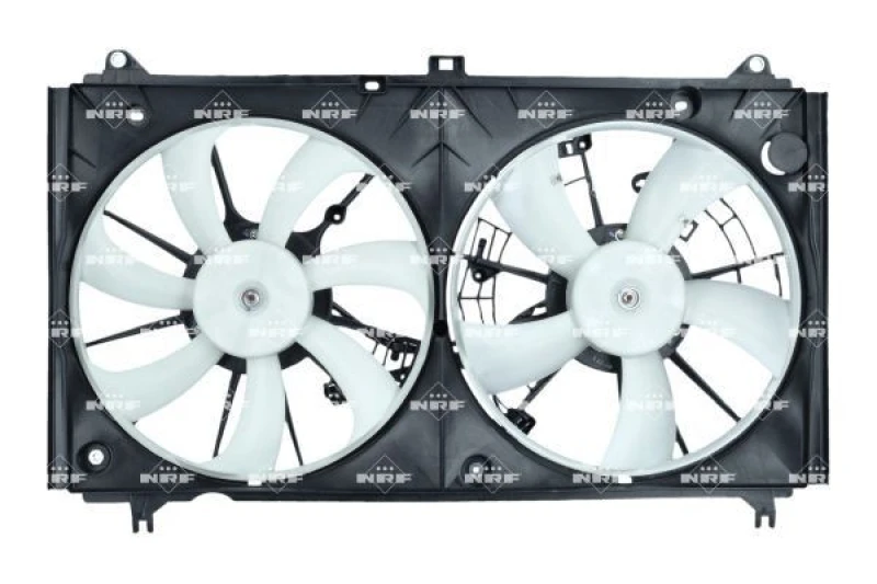 Image of NRF 47567 Cooling Fan D1: 353mm, with radiator fan shroud Fan,radiator (508)