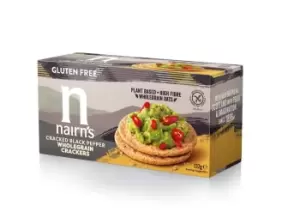 Image of Nairn's Gluten Free Cracked Black Pepper Crackers 137g
