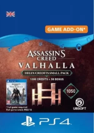 image of Assassins Creed Valhalla 1050 Helix Credits PS4