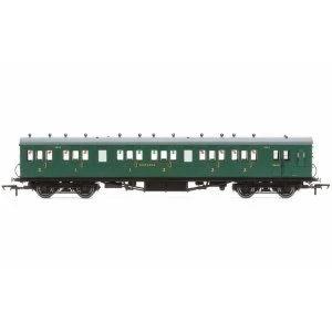 Image of Hornby SR 58' Maunsell Rebuilt (Ex-LSWR 48') Six Compartment Brake Composite 6403 'Set 44' Era 3 Model...