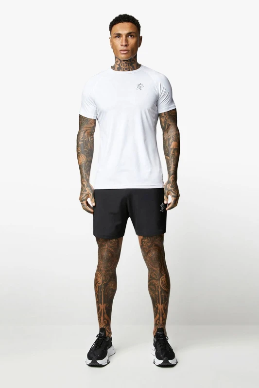 Image of GYM KING Mens Energy Tee White Size: Small White Male S