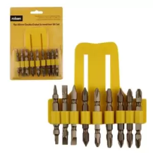 Image of Rolson Tools Double Ended Bit Set (3 each Slotted, PH, PZ)