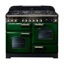 Image of Rangemaster 112900 CDL110DFFRG-B Classic Deluxe 110cm Dual Fuel Cooker in Racing G-B