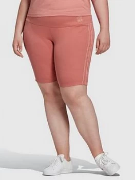 Image of Adidas Originals New Neutral Cycling Short - Plus Size - Pink