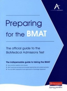 Image of Preparing for the Bmat the Official Guide to the Biomedical Admissions Test Paperback