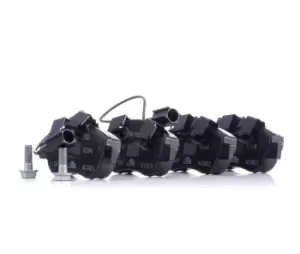 Image of ATE Brake pad set incl. wear warning contact 13.0460-3846.2 Brake pads,Brake pad set, disc brake FORD,FIAT,KA (RU8),PANDA (169),500 (312),500 C (312)