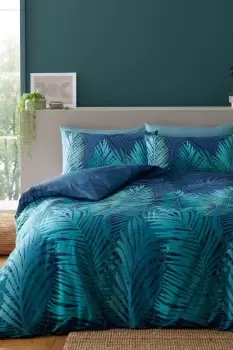 Image of 'Tropical Palm' Duvet Cover Set