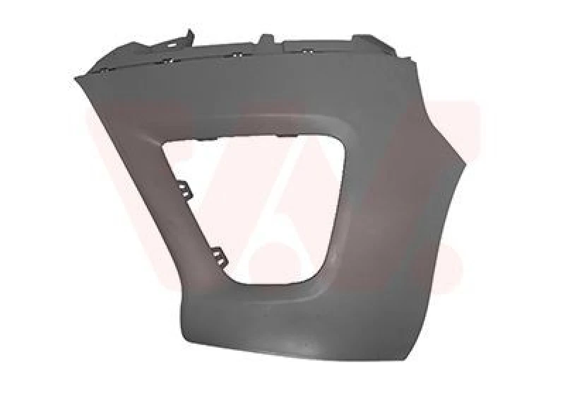 Image of VAN WEZEL Bumper moulding VAN WEZEL 5343581