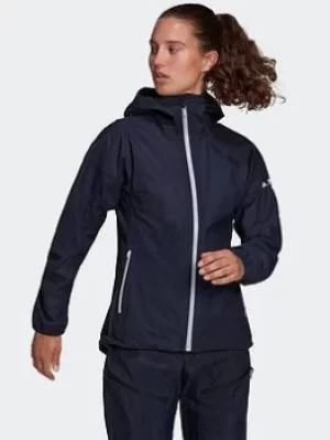 Image of adidas Agravic 3l Jacket, Blue Size M Women