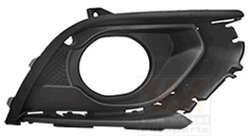 Image of VAN WEZEL Bumper grill VAN WEZEL 3804596