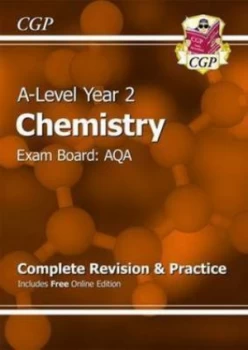 Image of New A-Level Chemistry Aqa Year 2 Complete Revision and Practice with Online Edition Hardback