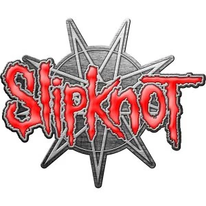 image of Slipknot - 9 Pointed Star Pin Badge