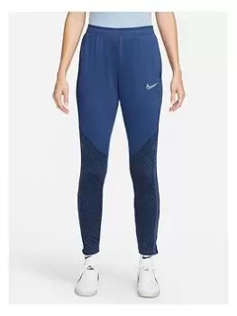 Image of Nike Womens Dry Strike Pant, Blue/White, Size XS, Women