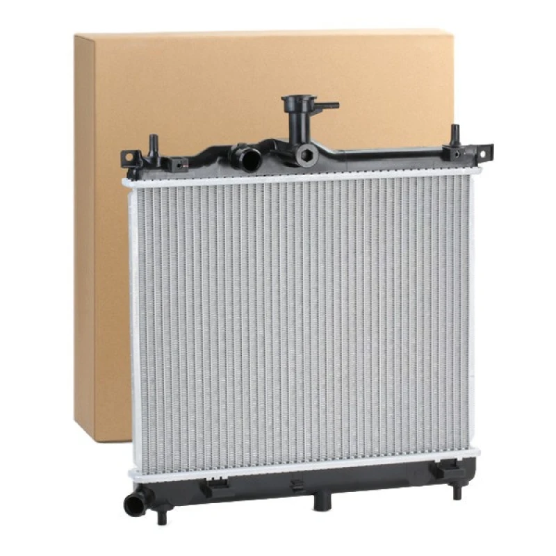 Image of RIDEX 470R0050 Engine radiator for manual transmission, Plastic Aluminium, Plastic Radiator,engine cooling (470)