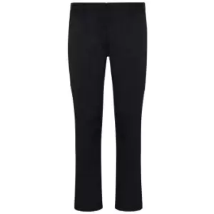Image of AFD Womens/Ladies Stretch Slim Trousers (10 UK R) (Black)