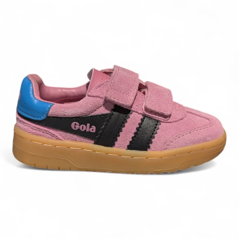 Image of Gola Children's Trainers Gola Viper Strap Rose Unisex 33