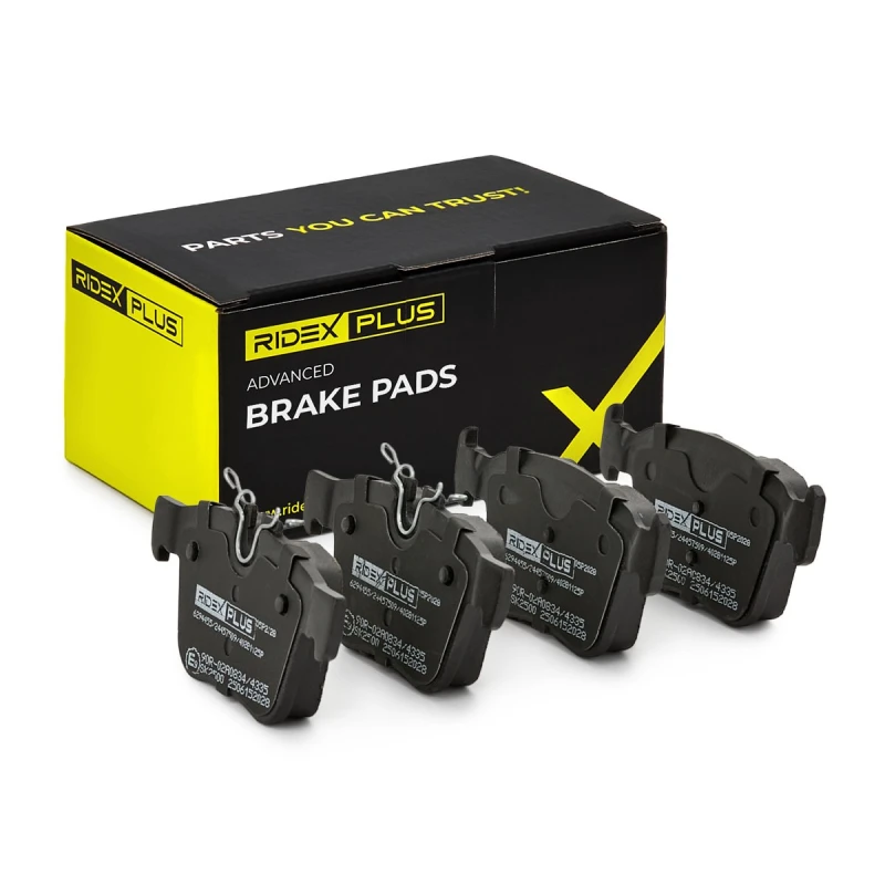 Image of RIDEX PLUS Brake pad set RIDEX PLUS 402B1125P