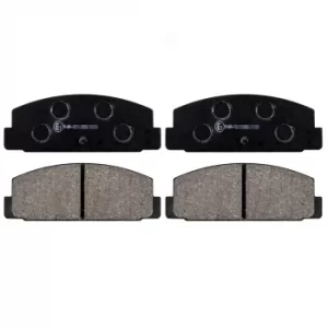 Image of Brake Pad Set 16500 by Febi Bilstein Rear Axle