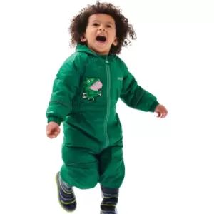 Image of Regatta Boys Peppa Mudplay Waterproof Breathable Rain Suit 12-18 Months