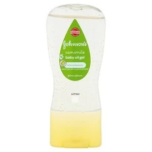 image of Johnson and Johnson Camomile Baby Oil Gel 200ml