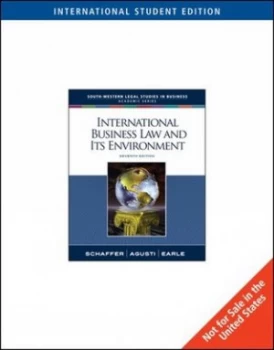 Image of International Business Law and Its Environment by Richard Schaffer Paperback