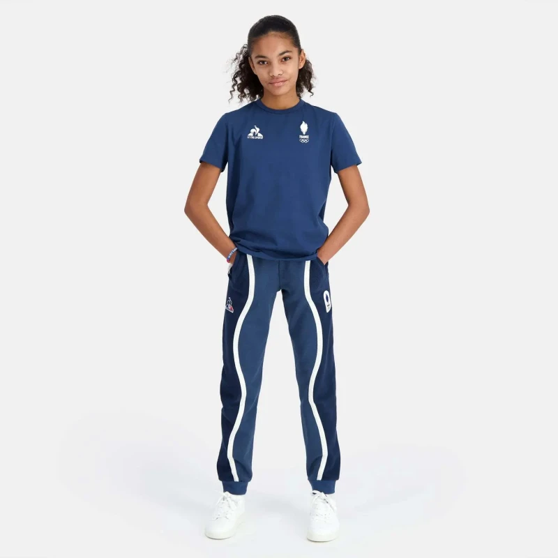 Image of Le Coq Sportif Kids joggers Le Coq Sportif Efro 24 No. 1 Bleu Unisex 14 ans