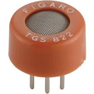 Image of Figaro Gas Sensor Type 822 Carbon monoxide ammonia sulphur dioxide alcohol gasoline x H 17mm x 10 mm