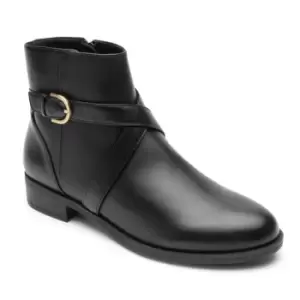 image of Rockport Vicky Belt Bootie Black - Black