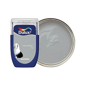 Image of Dulux Warm Pewter Matt Emulsion Paint 30ml