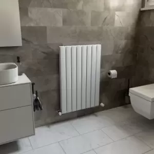 Image of Ximax Vertirad Duplex White Horizontal Or Vertical Designer Radiator, (W)595mm X (H)900mm