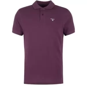 Barbour Cotton Polo Shirt - Purple