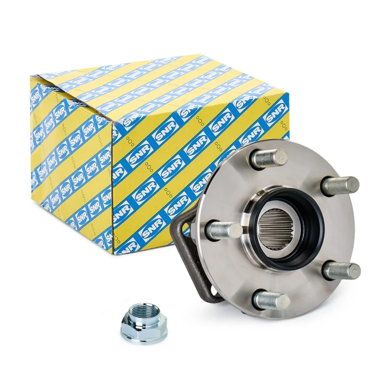 Image of SNR R181.19 Wheel bearing kit with integrated magnetic sensor ring Wheel Bearing Kit (654)